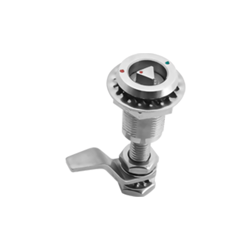 MS816-3-1S Trojúhelníkový 8mm válcový zámek s kompresní západkou