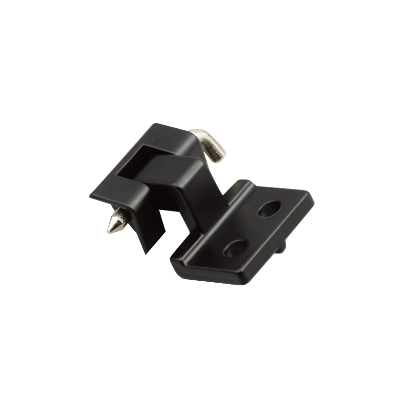 CL255 127g 2mm dveřní panel stříkaný černý kazetový závěs ze zinkové slitiny